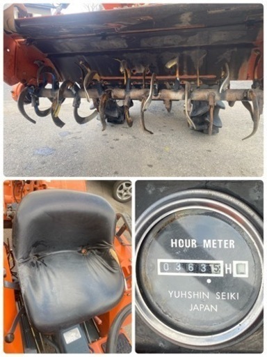 長野★クボタ/KUBOTA ★トラクター ★Model B1402DT★ロータリRS1202DM ★中古品★動作確認済み