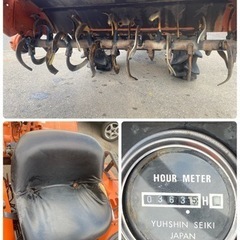 長野★クボタ/KUBOTA ★トラクター ★Model B1402DT★ロータリRS1202DM ★中古品★動作確認済みの画像