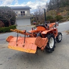 長野★クボタ/KUBOTA ★トラクター ★Model B1402DT★ロータリRS1202DM ★中古品★動作確認済みの画像