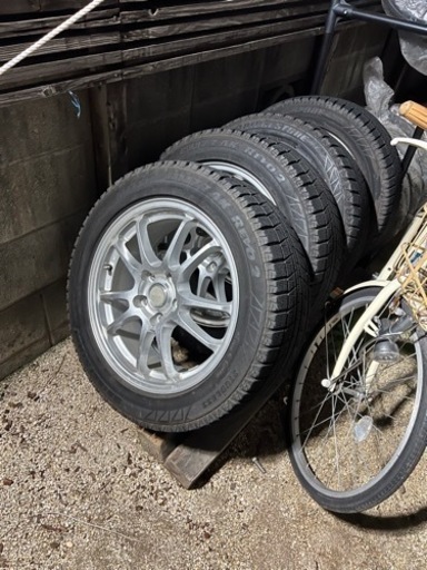 スタッドレスホイール付き17インチ　ブリヂストン