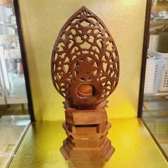 【愛品館 市原店】】✔店頭取引限定✔阿弥陀如来座新六角台座仏像の画像