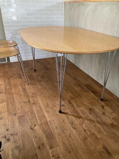 デンマーク製 danerka ダイニングテーブル&チェアセット