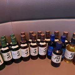 山崎・白州　他ミニボトルセット