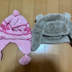 子供用冬の帽子