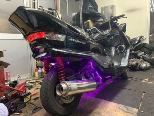 マジェスティC LED スピーカー カスタム 草加市 sg03j 250