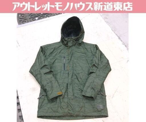 RYZ スキー/スノーボード ウェア メンズLLサイズ モスグリーン ライズ スキーウェア スノボウェア 札幌市東区 新道東店