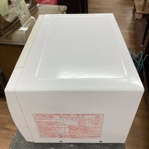 S706 ⭐ SHARP 電子レンジ 60Hz専用 RE-T2-W6 15年製 ⭐動作確認済⭐クリーニング済