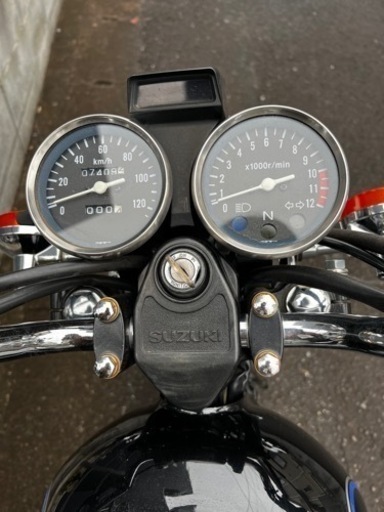 【売約済】★低走行★スズキ  GN125H  クラッチ付き5速マニュアル車  口コミ投稿で5千円引き！
