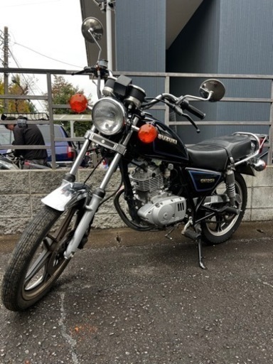 【売約済】★低走行★スズキ  GN125H  クラッチ付き5速マニュアル車  口コミ投稿で5千円引き！
