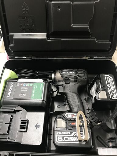 ●インパクトドライバー HIKOKI　WH14DDL2 2LYPK ※未使用品