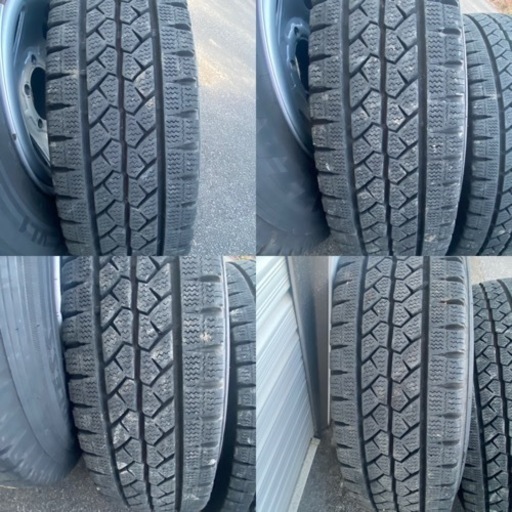 ハイエース　200系　スタッドレス　ホイール付き　4本