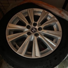 30ヴェルファイア 純正ホイール　タイヤバリ目の画像