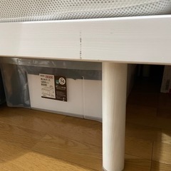 シングルベッド(すのこタイプ)寝具も全て込みの画像