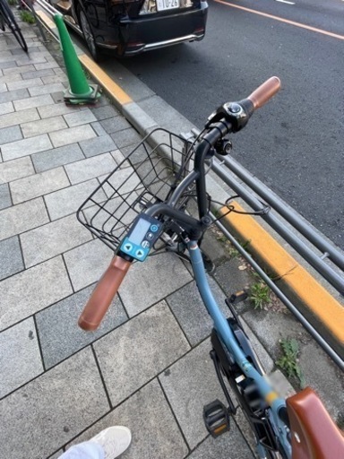 電動自転車　自転車内モーターは7月に新品交換済み