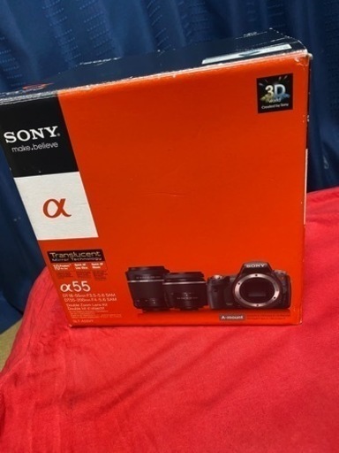 家具 sony a55 camera with 3 lens