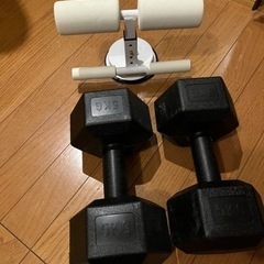 5キロダンベル　腹筋トレーニング　あげます