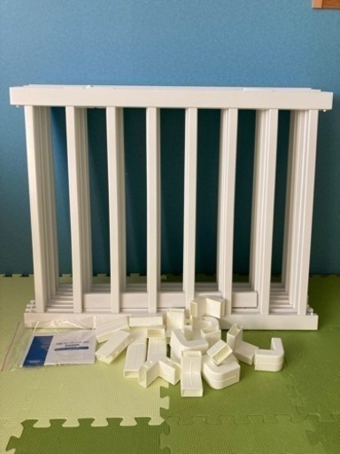 KATOJI カトージ 木製ベビーサークル 扉付き 形組み替え可能