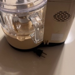 お取引中　フードプロセッサーの画像