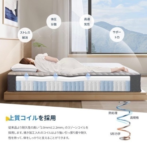 商談中)マットレスダブル美品Avenco