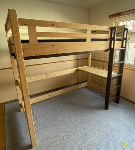 ロフトベッド イーニー Hi basic 500kg耐荷重