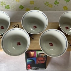 九谷焼　榮山　お湯呑み5客の画像