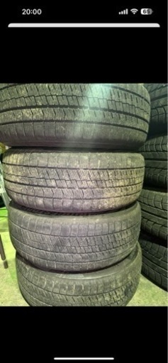 アルファード　ブリヂストン　スタッドレス　トヨタ　レクサス　225/60R17 トヨタ純正ホイール20個付き