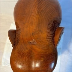 置物　木彫り像　高さ38㎝の画像