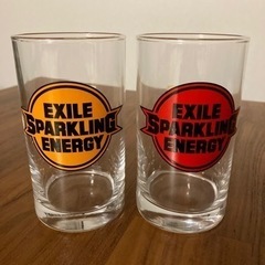 EXILE キリンレモン　
ペアグラス