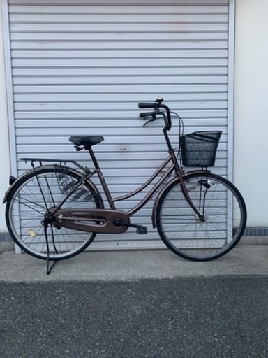 ☆前後タイヤ新品☆  26型　LEDオートライト軽快車　防犯登録料込‼︎