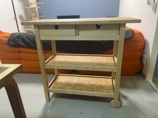 【IKEA】FORHOJA フォルホイア キッチンワゴン