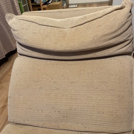 【超美品】ハイバックリクライニングソファ（無印良品）