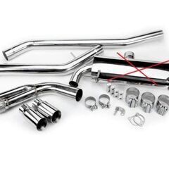【未使用/海外輸入品】BMW 335i 335is エキゾースト マフラー  VR Speed Factory VRSF 3.5 Race N54 & N55 Catback Exhaust E90 & E92 07-13 BMW 335i/335is レースキャットバックの画像