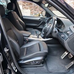 検査7年5月X3 xDrive 35i Mスポーツ REMUSマフラー/20インチAW/ネバダブラックレザー/HDDナビ/地デジ/トップビューカメラ/シートヒーター/ETCの画像