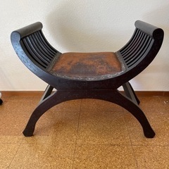 椅子　アンティーク家具　バリ風
