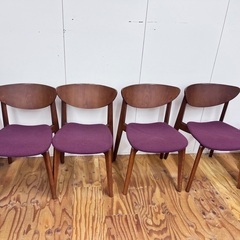 天童木工オーダーメイド品！4脚セット！長く使える職人椅子