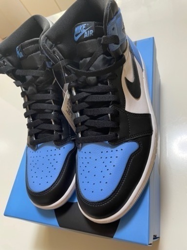 28cmジョーダン1 ハイ　ユニバーシティブルー