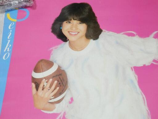 ❤️当時物②❤非売品❤特大ポスター❤松田聖子❤Venture★月星化成