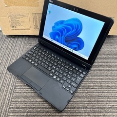 FUJITSU Windows11 Pro Arrows Tab FARQ18004 Atom x7-Z8750 4GB SSD128GB 10.1インチ Webカメラ有り タッチパネルの画像