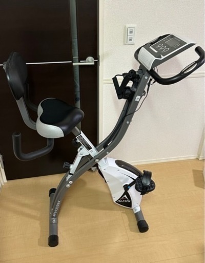 アルインコ製　エアロバイク　(防振保護マット付)