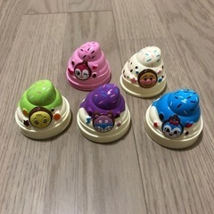 アンパンマンのソフトクリームやさんのソフト5個