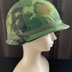 ナム戦 米軍 M1/2 ヘルメット 実物