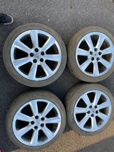 18インチ  クラウン純正アルミホイール 4本セット