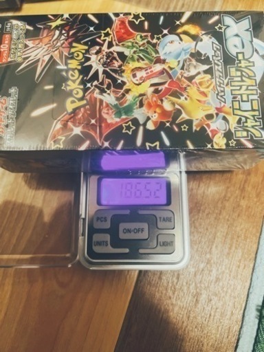 189.33gのシャイニートレジャーEX 未開封シュリンク付きBOX