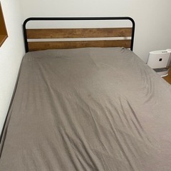 値下げにも応じます！ダブルベットフレーム＋Nスリープマットレスの画像