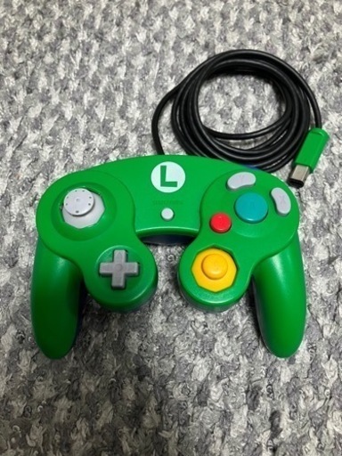 ⭐️動作確認済み⭐️クラブニンテンドー　ルイージカラー ゲームキューブコントローラー