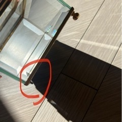 ガラス小物入れの画像