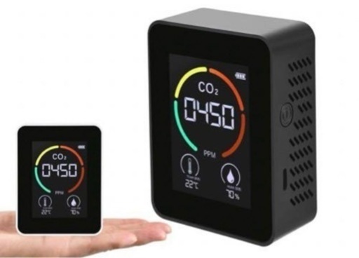 CO2測定器 二酸化炭素濃度計 二酸化炭素検出器 センサー CO2メーター