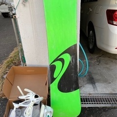 【商談中】スノーボード ビンディング付きの画像