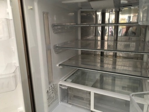 2014年製 SHARP 440L 6ドア冷蔵庫 SJ-XF44Y-T