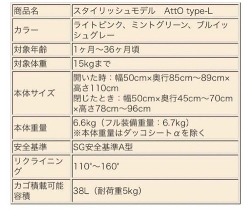 スタイリッシュモデル AttO type-L